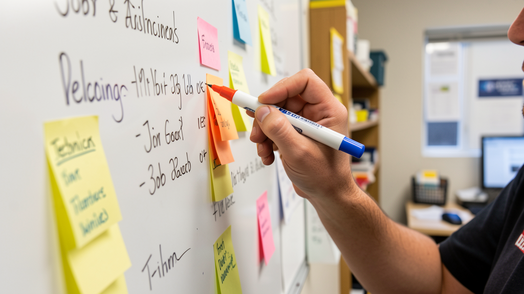 Dispatch Board Options Trade Business: Paper to ERP by Team Size